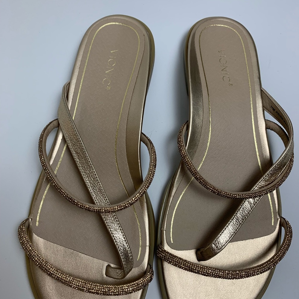 Sparkling Vionic sandals